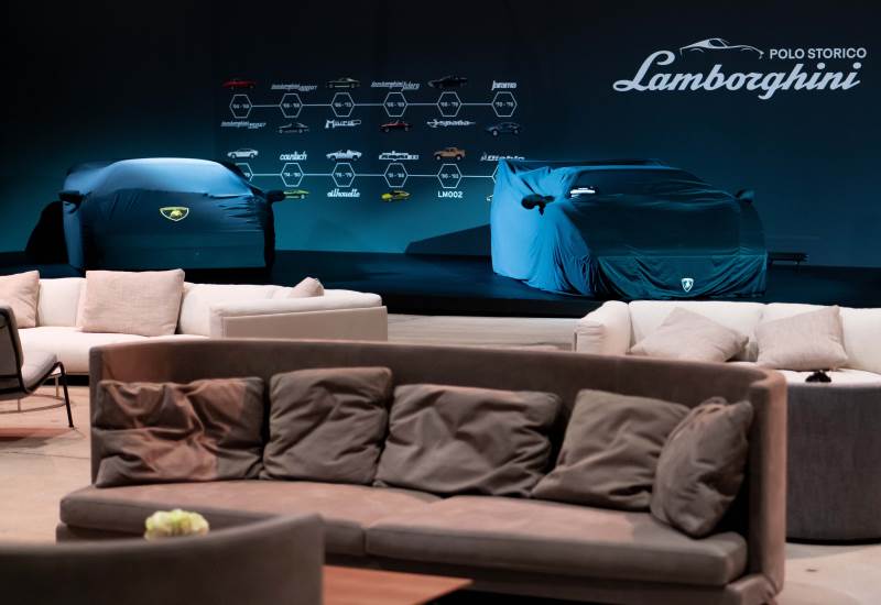 Living Divani @ Lamborghini Day Germany