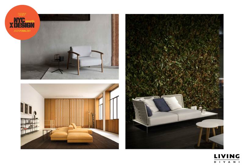 Living Divani è finalista ai 2025 NYCxDESIGN Awards