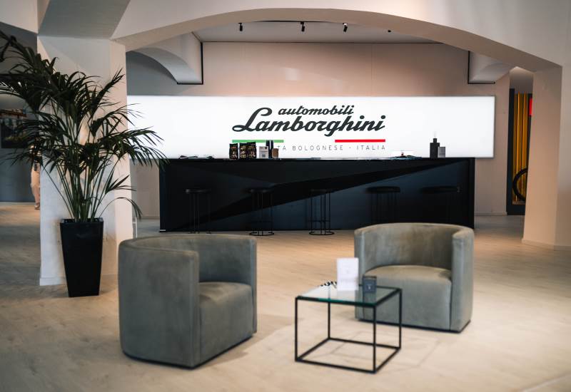 Living Divani @ Lamborghini Lounge Porto Cervo 2025
