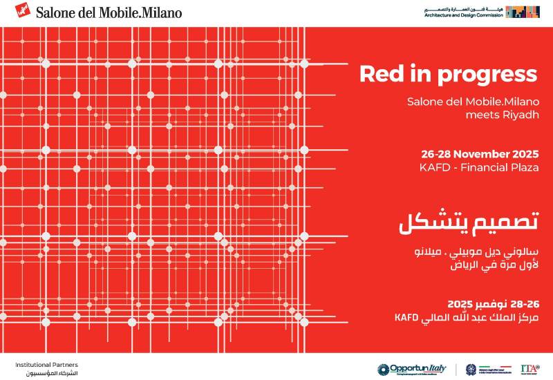 Living Divani @ Red in progress.Salone del Mobile.Milano meets Riyadh