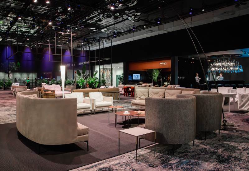 Living Divani @ Collectors Lounge at Art Basel Miami Beach