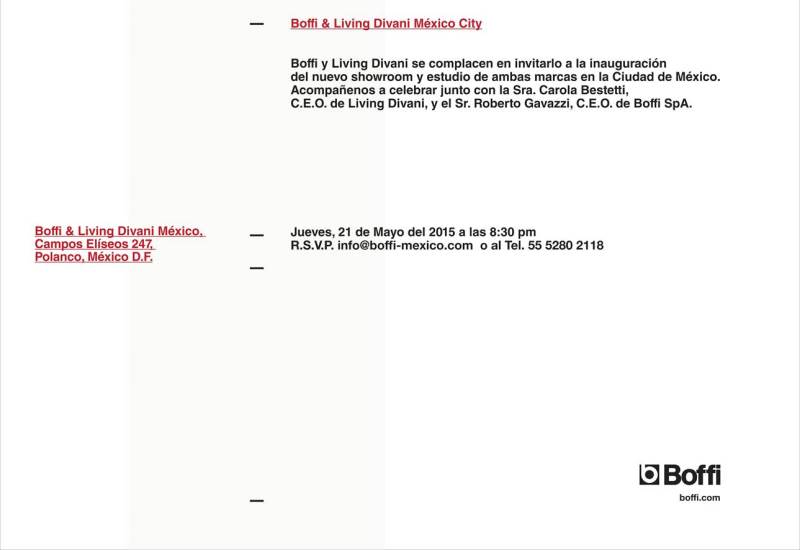 Living Divani at Mexico City