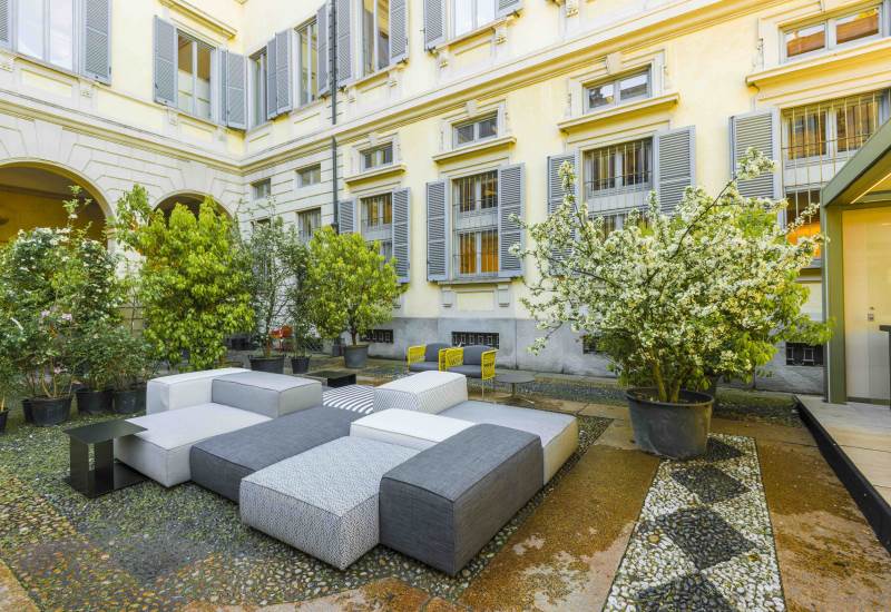 Living Divani at Palazzo Bovara