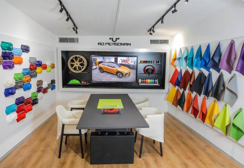 Living Divani partner of Automobili Lamborghini for the Lounge in Porto Cervo