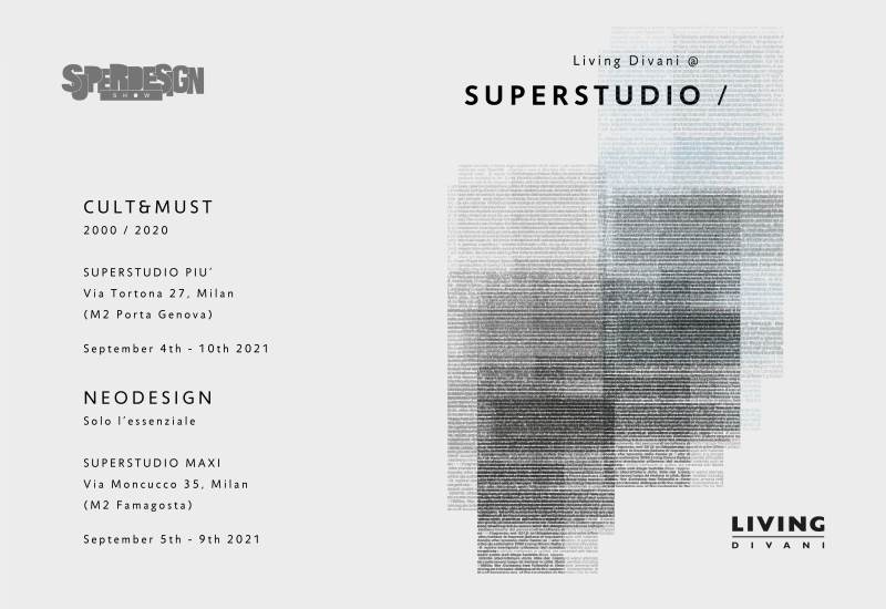 Living Divani @ Cult&Must 2000\/2020 & Neodesign