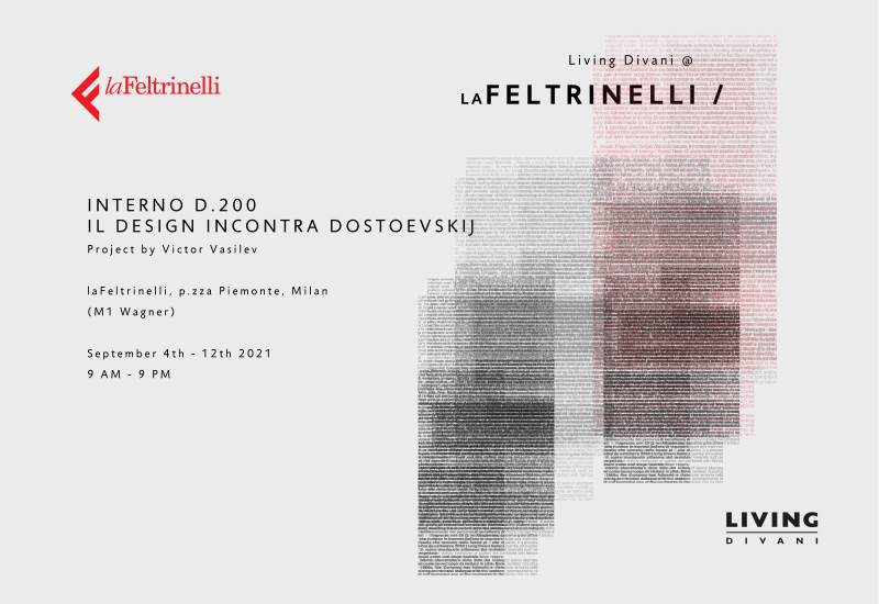 Living Divani @ laFeltrinelli per il progetto Interno D.200
